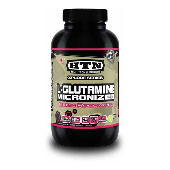 Glutamina Micronizada X 150 Gr Htn Sin Tacc Formula Vegana