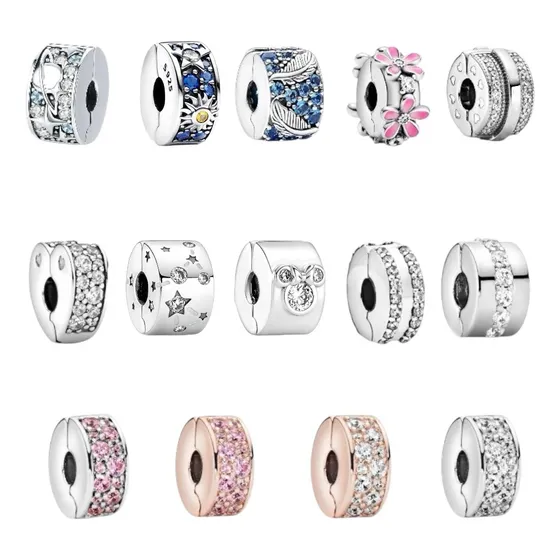 Charms Clips Separador Dijes Plata925 Varios Modelos Premium