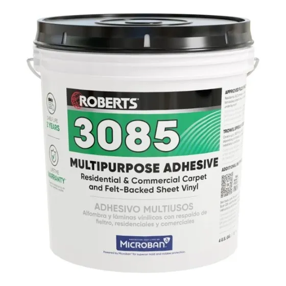 Pegamento Para Alfombra Y Vinil Roberts 3085 4 Galones