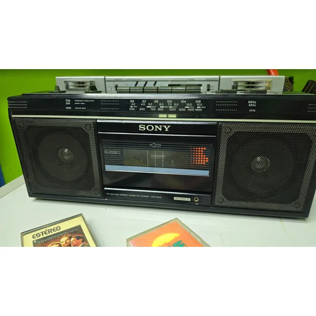 Boombox Sony Cfs-230s Preto