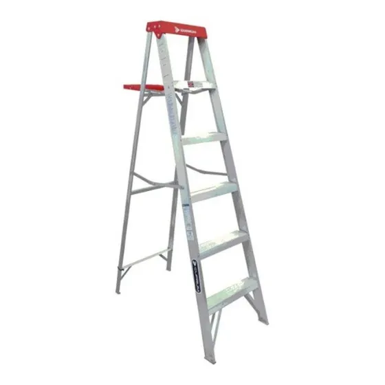Escalera Tijera De Aluminio Cuprum 6 Esc. - Ynter Industrial