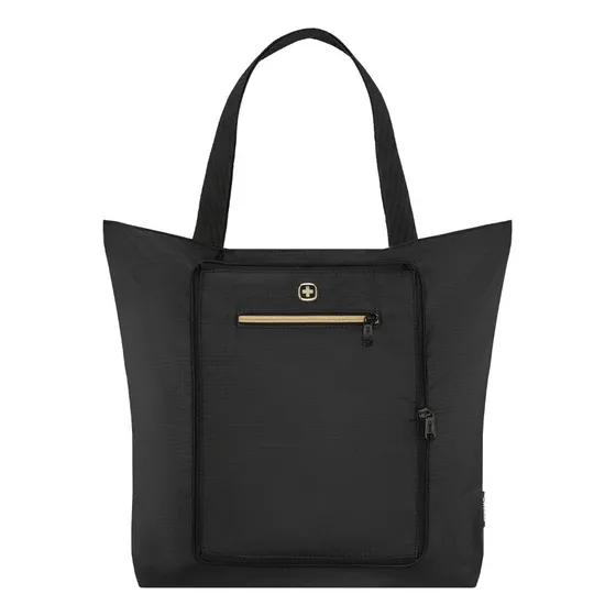 Bolso Packable Tote De Mujer Color Negro, Wenger