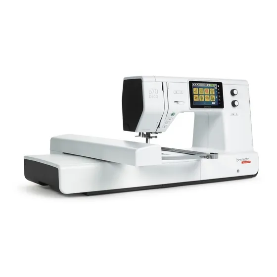 Máquina De Bordar Deco B70. Bordadora Profesional