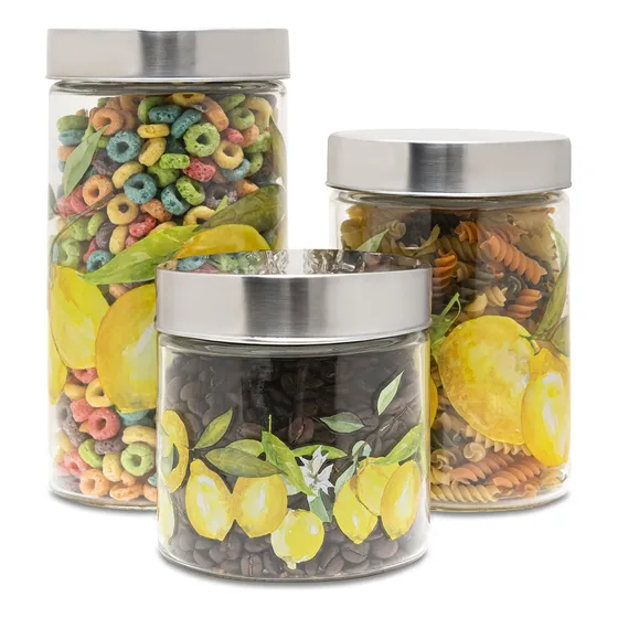 Atelier Tarro Vidrio Diseño Impreso Rama Limon