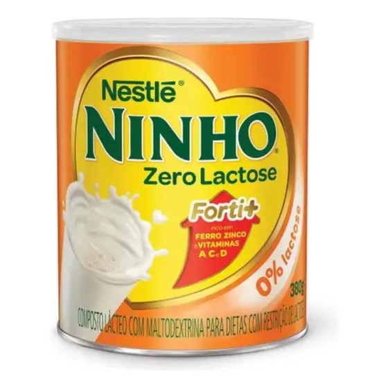 Composto Lácteo Ninho Zero Lactose 380g