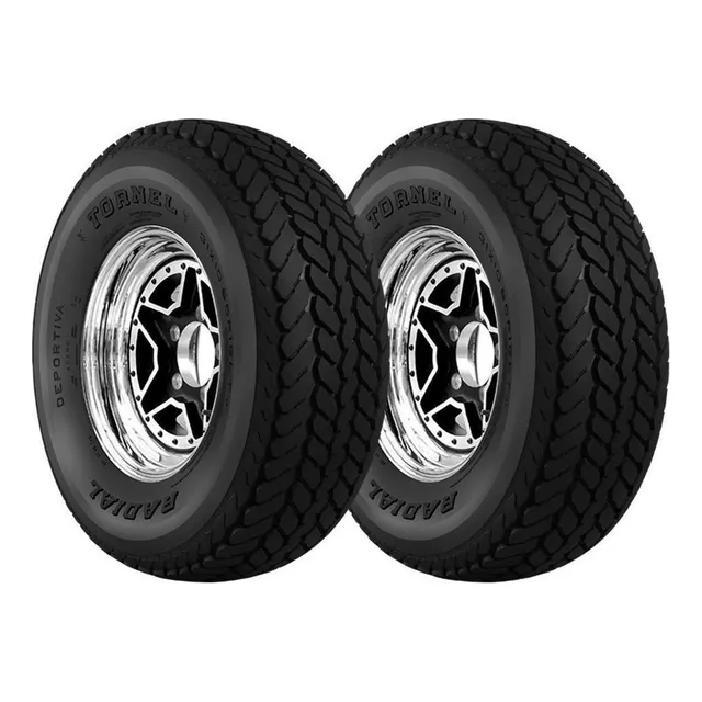 Paquete De 2 Llantas 235/60r14 Tornel Deportiva 96s