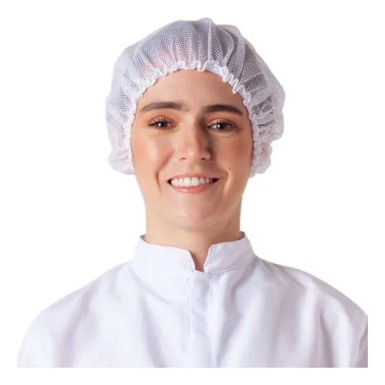 Gorro De Cocina Blanco Para Cabello (paq. De 100 Und)