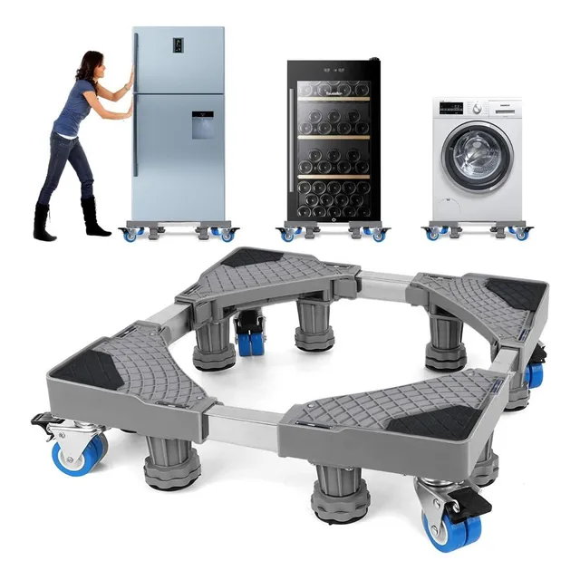Soporte Lavarropas Heladera Electrodomésticos Con Ruedas