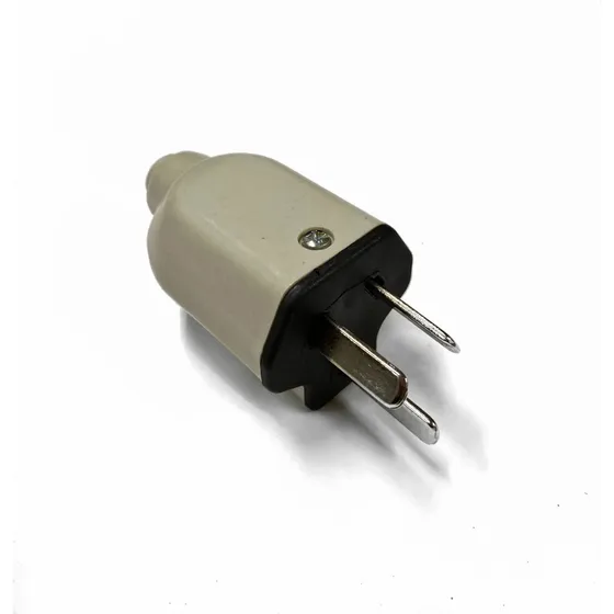 Ficha Macho Perno Chato 220v Axial