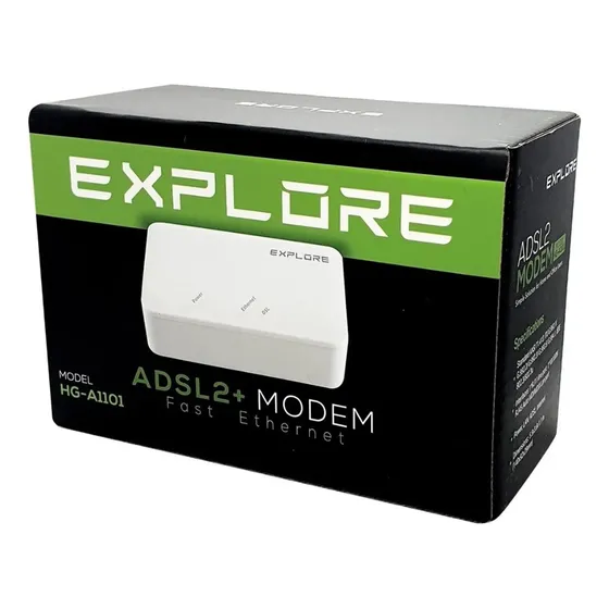 Modem Cantv Para Aba Explore Hg-a1101 Adsl2+ 1 Puerto 10/100