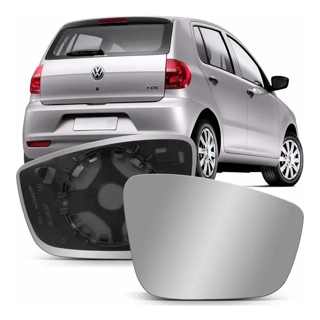 Vidrio De Espejo Vw Fox Suran 2010 2011 2012 2013 2014 Orig.