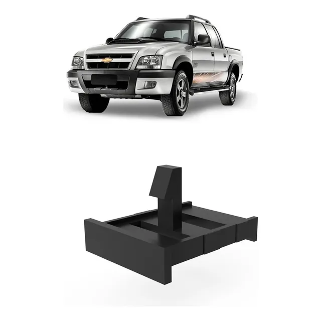Trava Apoio Braço Tampa Console Chevrolet S10 2001/2011
