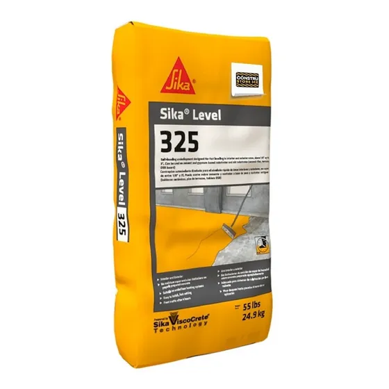 Sika Level 325 Autonivelante Interiores Y Exteriores 25 Kg