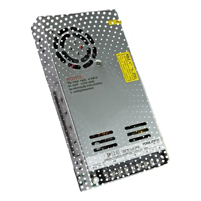 Fuente Switching 12v 30 A Metalica Slim Certificada 360 W 