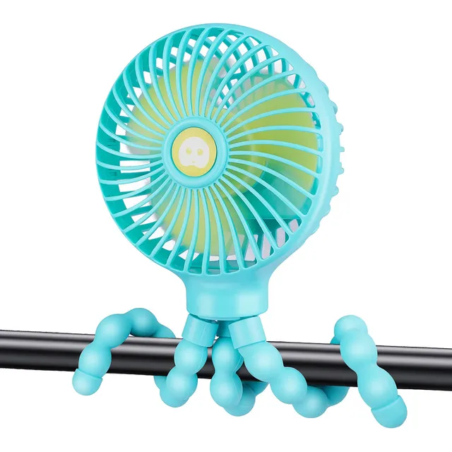 Ventilador De Carriola, Portátil De Mano Para Asiento De Coc