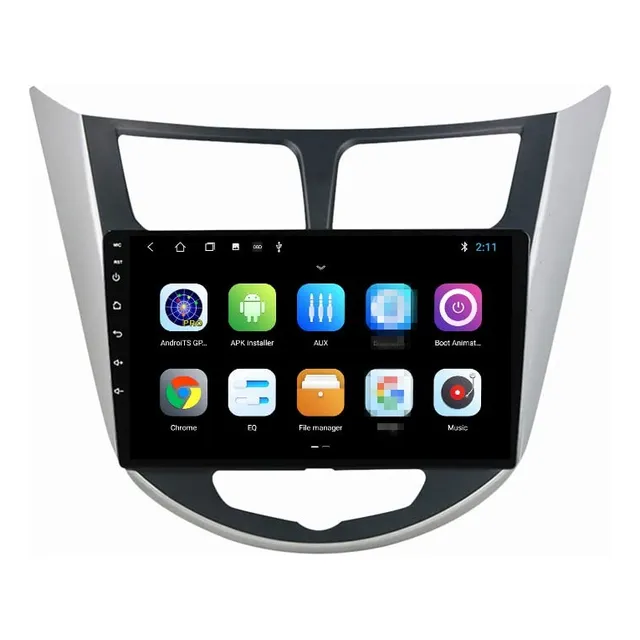 Autoradio Android Hyundai Accent 2011-2020 4+64gb 8core