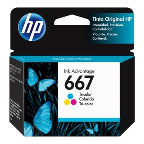Cartucho Hp 667 Tricolor Ink Advantage