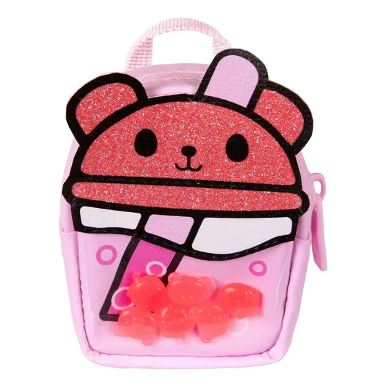 Real Littles Scented Strawberry Boba Shopkin Backpack