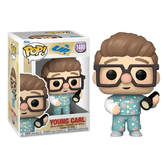 ¡Funko Pop! Disney Up High Adventures: El joven Carl 1480