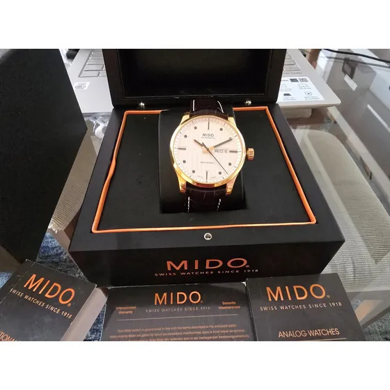 Relógio Mido Multifort M0054303603 Automatico Rose Impecável