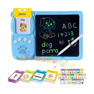 Juguete Pizarra Mágica Lcd Tarjetas Flash Español 510palabra Juguete Pizarra Mágica Lcd Tarjetas Flash Español 510palabra
