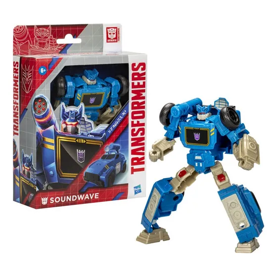 Transformers Soundwave Serie Alpha Hasbro Juguete