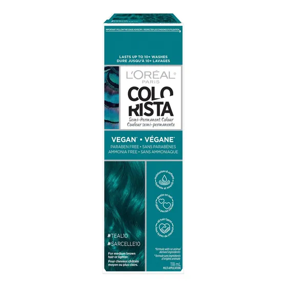 Tinte De Pelo L'oreal Paris Colorista Teal Para Morenas