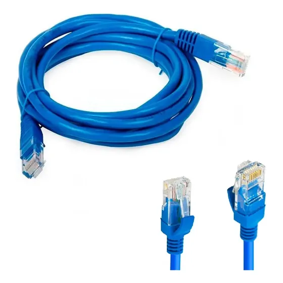 Cabo De Rede Internet 3 Metros Conector Nas Duas Pontas Rj45