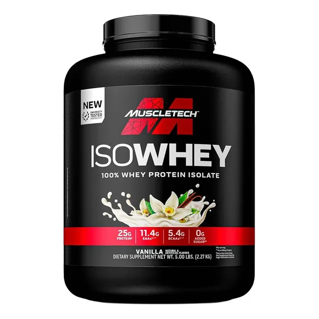 100% Iso Whey Vainilla 5 Lb