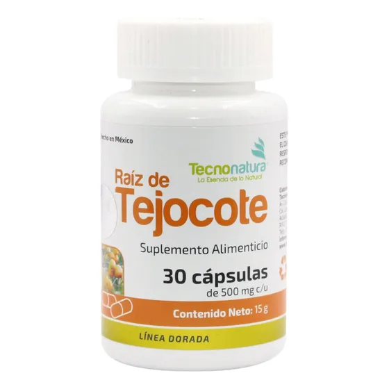 Raíz De Tejocote 30 Cápsulas Tecnonatura Premium