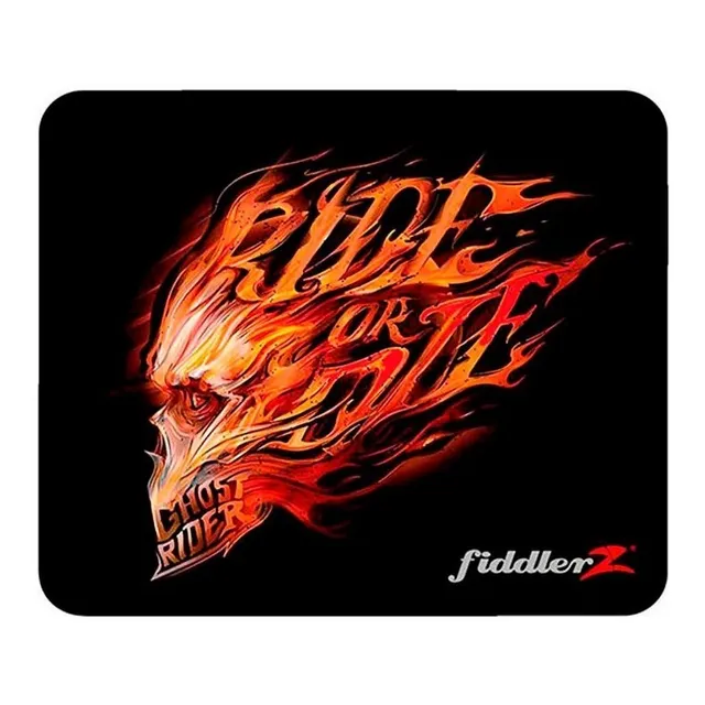 Mouse Pad Gamer Calavera Resistente Al Agua Negro