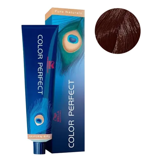Tinta Wella Color Perfect N°4.77 60cc