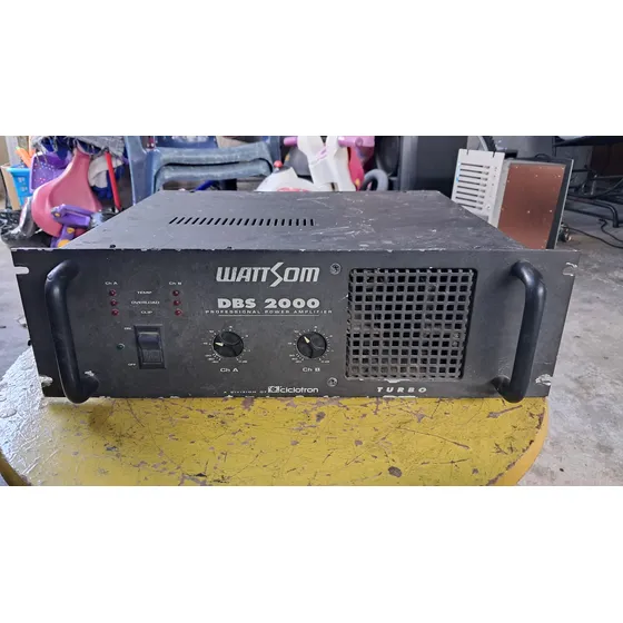 Potencia Wattsom Dbs 2000 Funcionando Normal