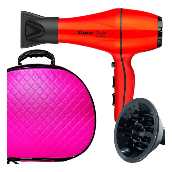 Secador De Cabelo Taiff 2000w Profissional Dif Necessaire