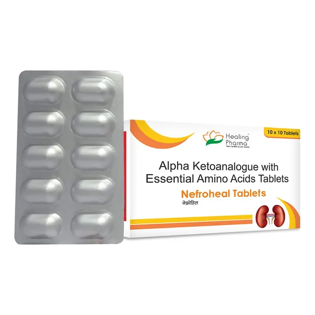 Alfa Cetoanalogos Con Aminoacidos Esenciales 600mg 100 Tabs