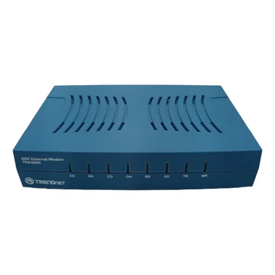 Modem Externo Trendnet Tfm-560x