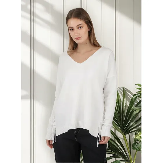 Sweater Chill Amplio De Bremer C/ Flecos Gul680 Arizona