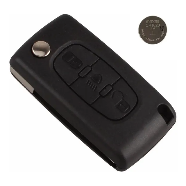 Carcasa Llave Completa + Pila Citroen C4 C3aircross 3 Bot