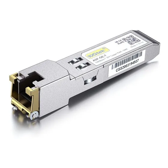 Modulo Sfp 1g 1000base-t Ethernet Rj45 Utp Cobre P/ Juniper