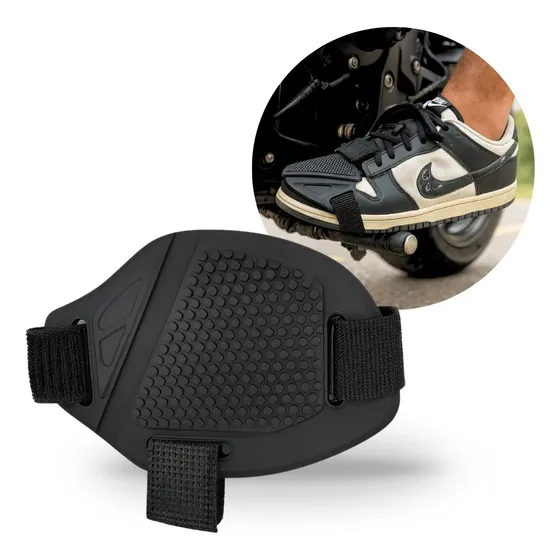Protetor De Tenis Sapato Borracha Pedal Moto Universal Mcsb — foto 2