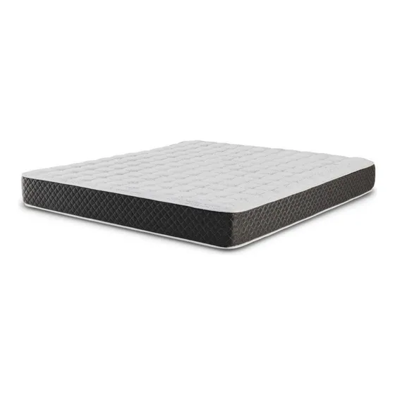 Colchón De 2 Plazas De Espuma Cannon Espuma Renovation Gris Y Negro - 140cm X 190cm X 26cm