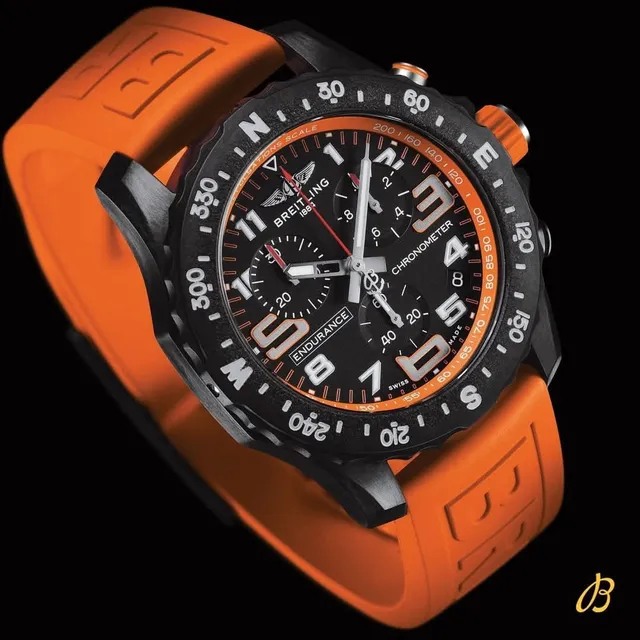 Breitling Endurece 47mm Chronograth Cuarzo Black Orange