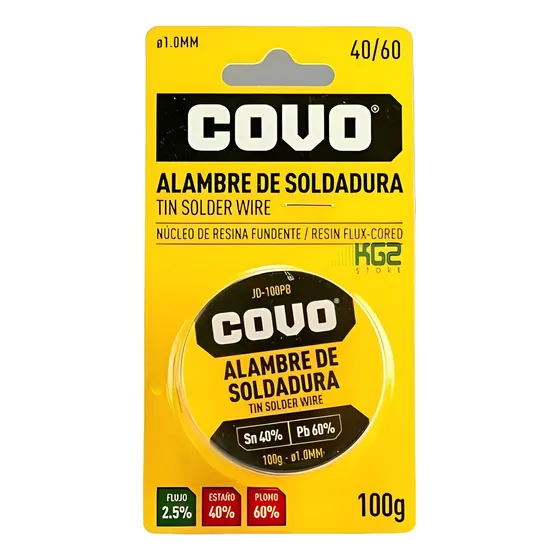 Alambre De Soldadura Covo1.0mm Mayor Y Detal Oferta
