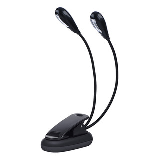 Luz De Lectura Con Brazos Regulables Y Clip Atril Portátil Luz De Lectura Con Brazos Regulables Y Clip Atril Portátil