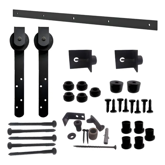 Kit Puerta Corrediza Granero Magazzino Curvo Roma 3m 150kg