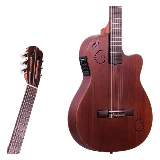 Guitarra Criolla Gracia Gold Caoba Eq Fishman Electrocriolla