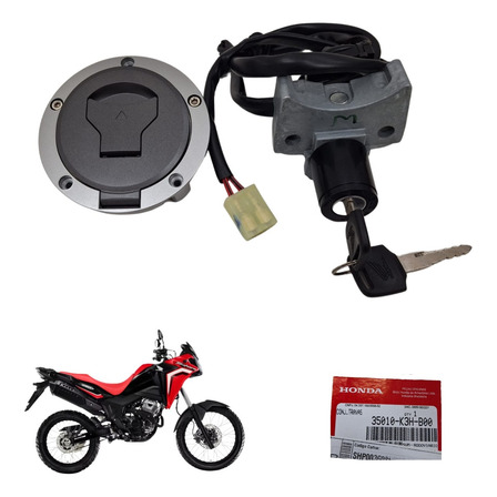 Kit Jogo Chave Ignição Honda Sahara 300 2024 2025 Original Kit Jogo Chave Ignição Honda Sahara 300 2024 2025 Original
