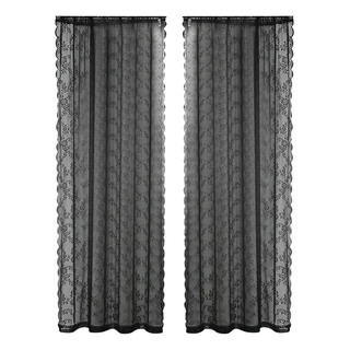 Cortinas Transparentes De Encaje Floral Cortinas De Encaje P Cortinas Transparentes De Encaje Floral Cortinas De Encaje P