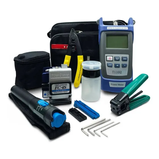 Kit Ftth De Instalacion Fibra Optica Wireplus Incluye Bolso