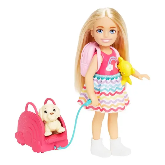 Barbie Entretenimiento Muñeca Chelsea Viajera